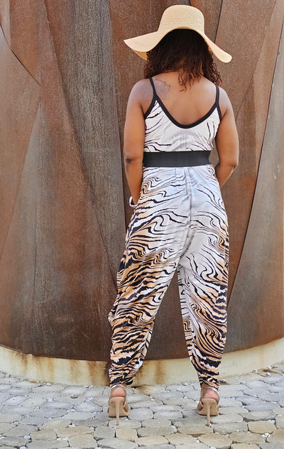 Lizzy Leopard Print Jumpsuit