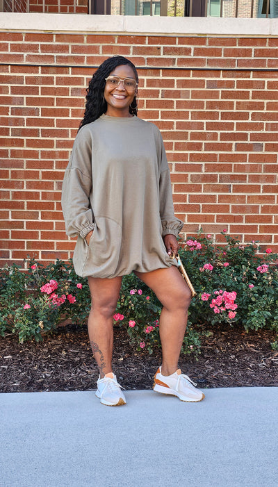 The Lynette Sweatshirt Dress