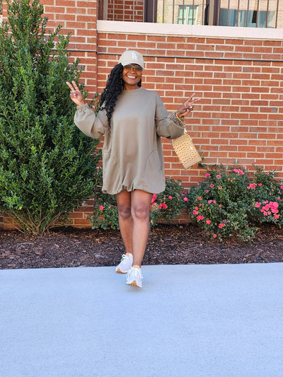 The Lynette Sweatshirt Dress