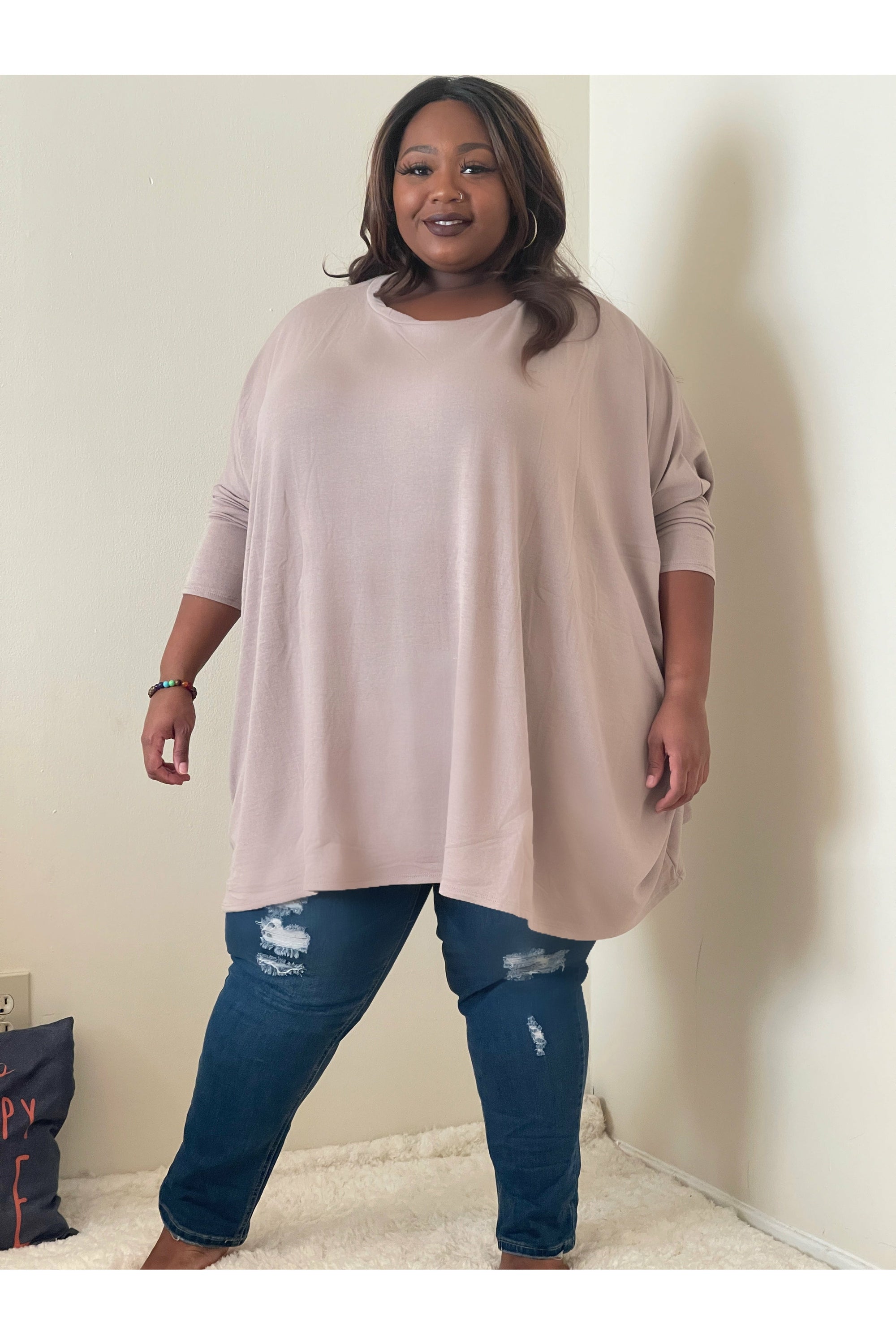 Warm It Up Plus Size Sweater - Nore's Fashion